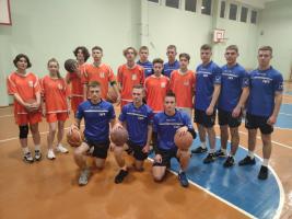 Товарищеская встреча по баскетболу  курсантов с учащимися гимназии №4 г.Гродно