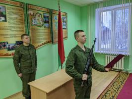 Студенты ГрГУ имени Янки Купалы приняли военную присягу на верность Республике Беларусь и белорусскому народу