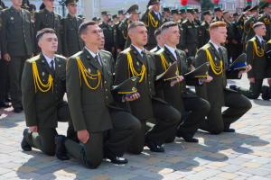 ️В Купаловском университете состоялся юбилейный выпуск офицеров